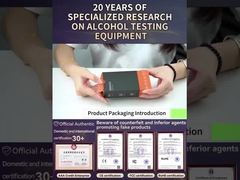 OEM Colors Semiconductor Breathalyzer Mr Black1000 para uso doméstico